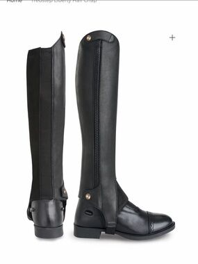 Tredstep Black Women's half chaps